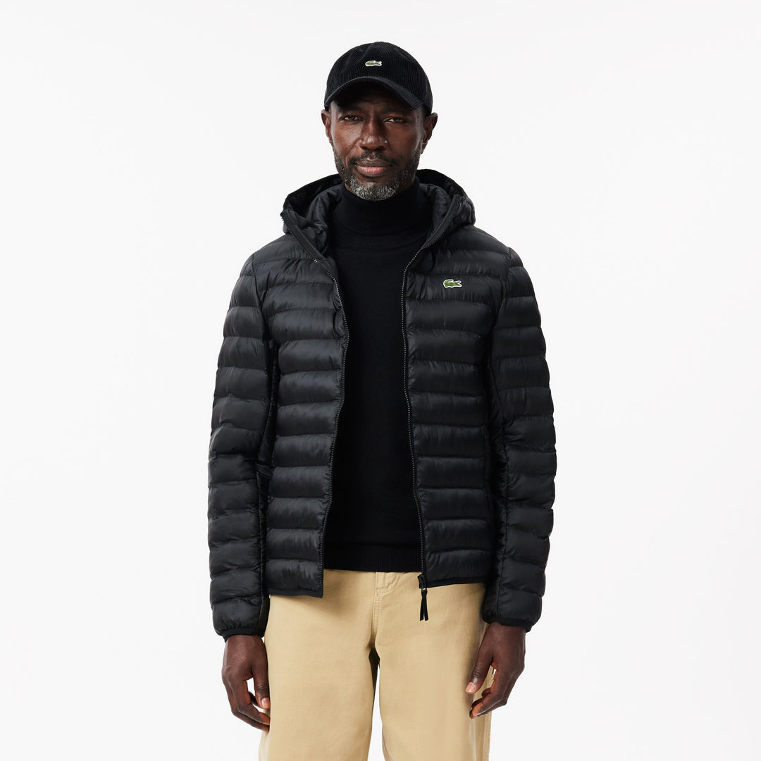 Water Repellent Quilted Hooded Puffed Jacket - BH2909