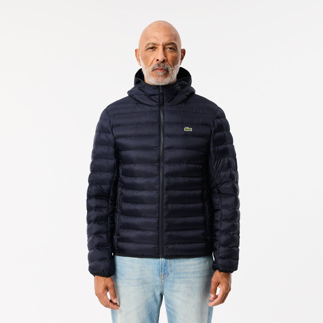 Water Repellent Quilted Hooded Puffed Jacket - BH2909