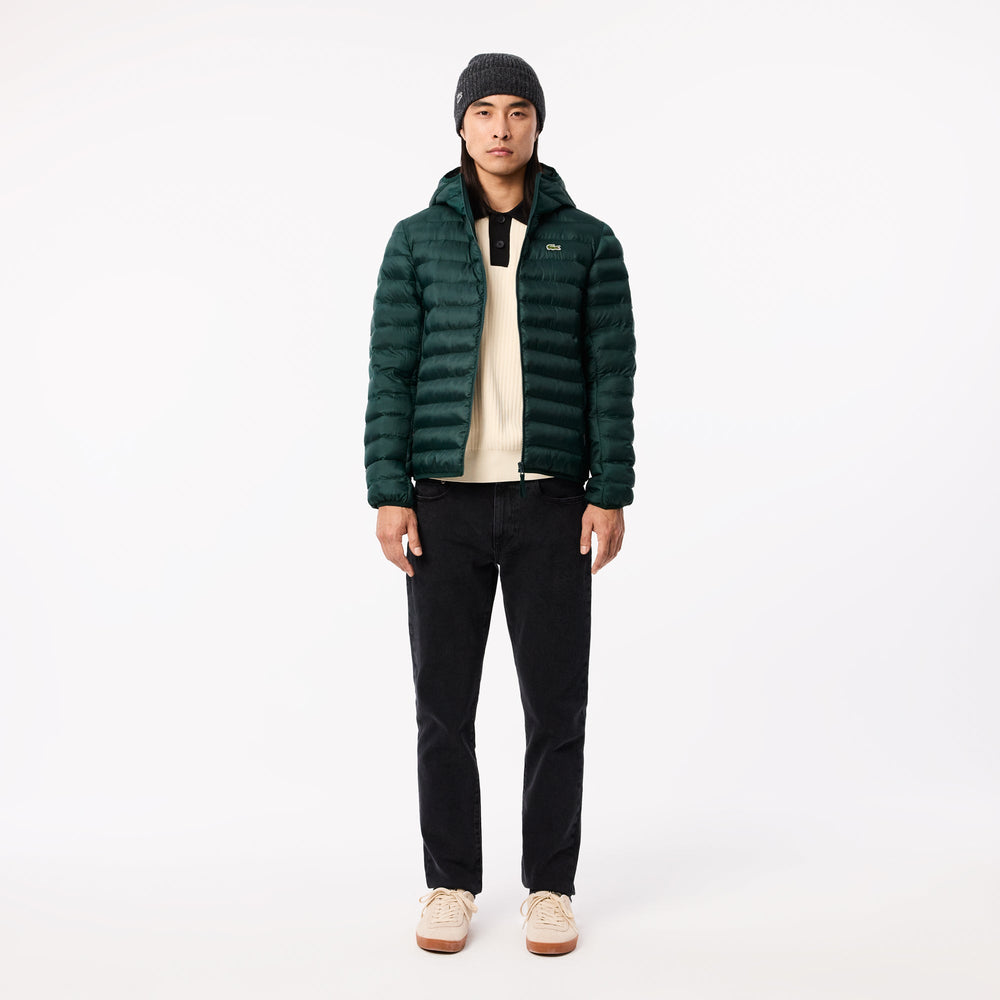 Water Repellent Quilted Hooded Puffed Jacket - BH2909