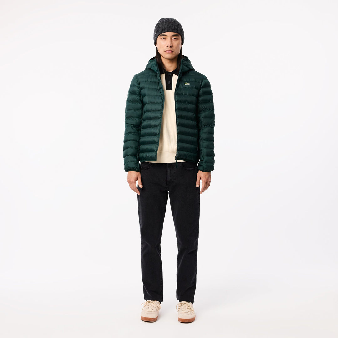 Water Repellent Quilted Hooded Puffed Jacket - BH2909