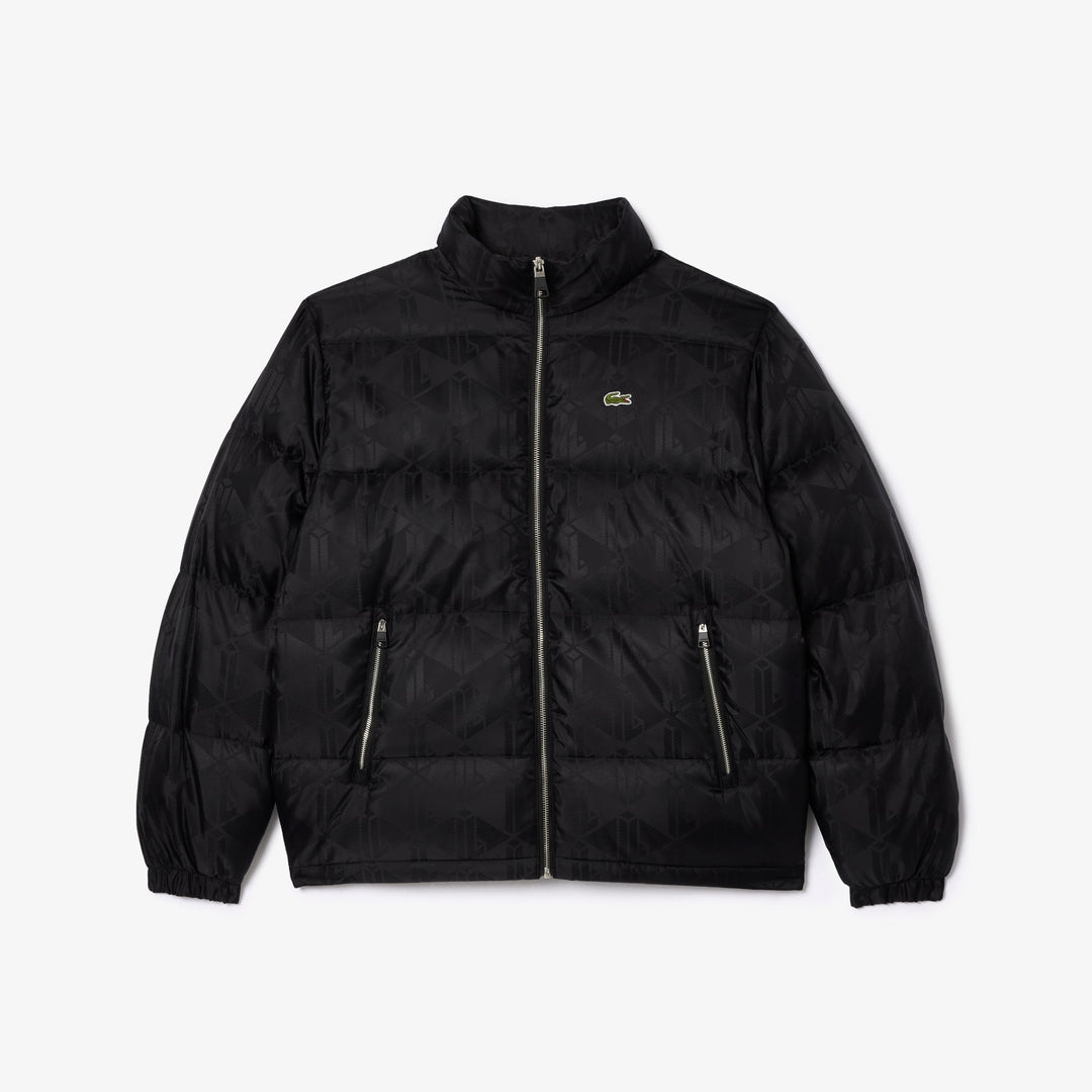 Water-Repellent Monogram Jacquard Down Jacket - BH4004