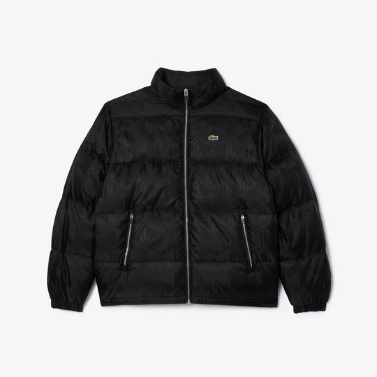 Water-Repellent Monogram Jacquard Down Jacket - BH4004
