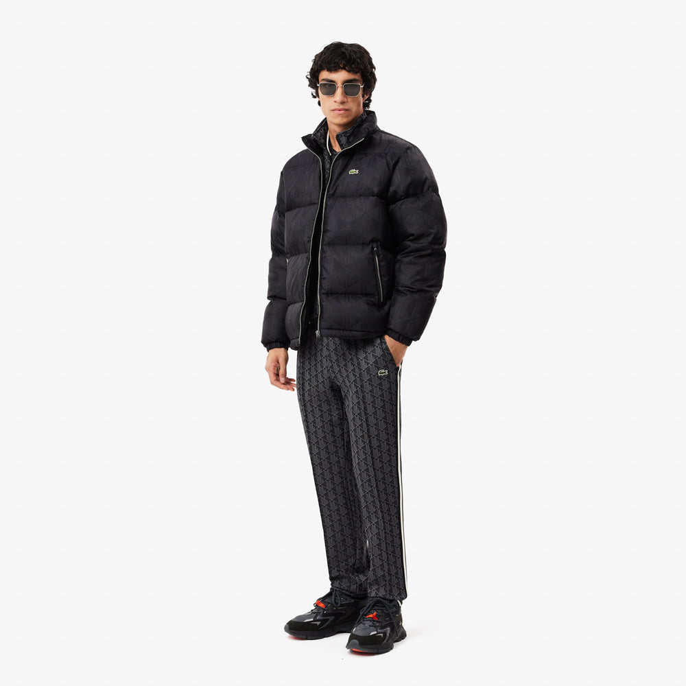 Water-Repellent Monogram Jacquard Down Jacket - BH4004