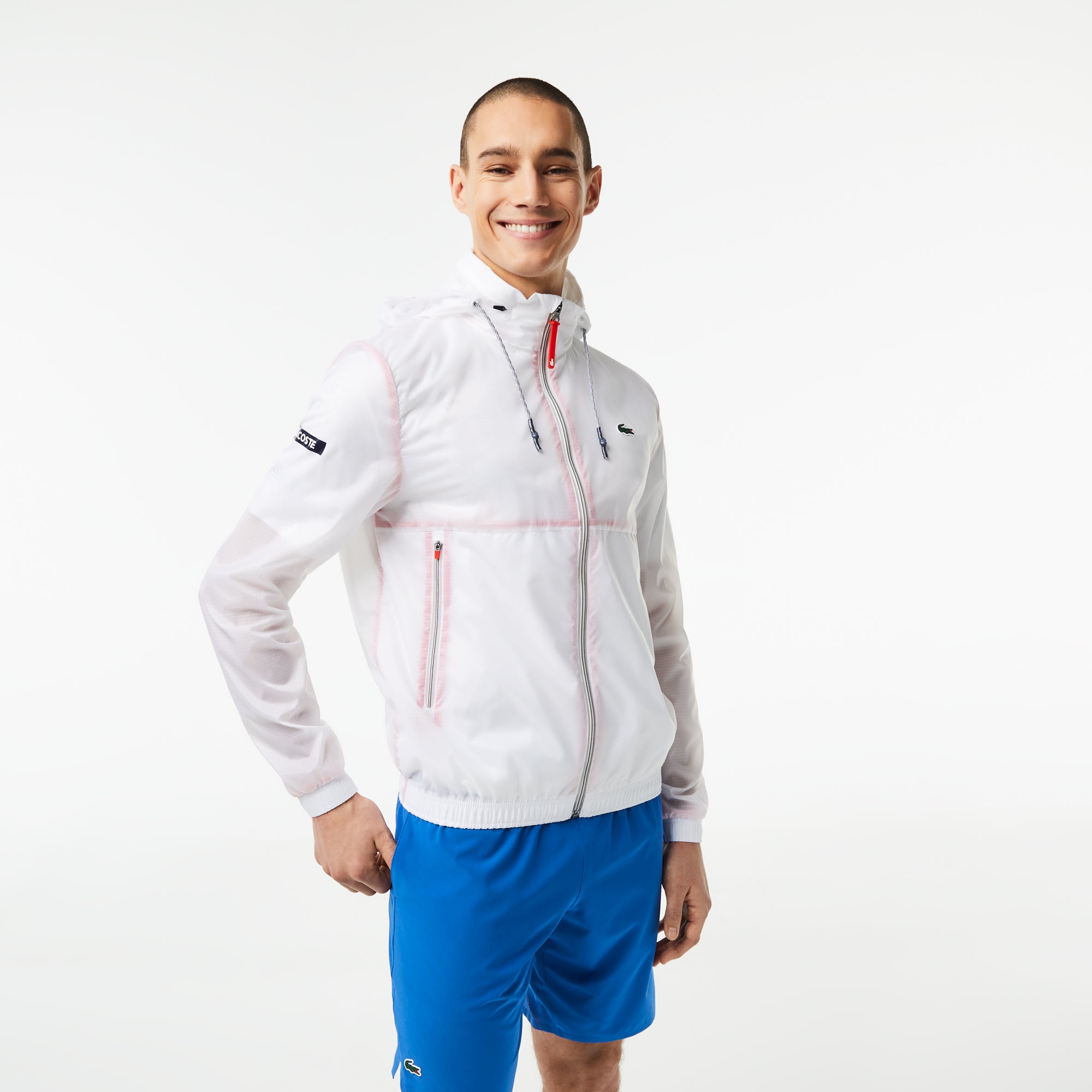 Buy Men'S Lacoste Tennis X Novak Djokovic Zip Jacket - Bh5043