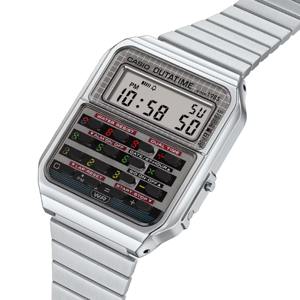 Casio Back To The Future Calculator Watch CA-500WEBF-1ADR