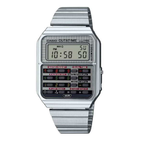 Casio Back To The Future Calculator Watch CA-500WEBF-1ADR