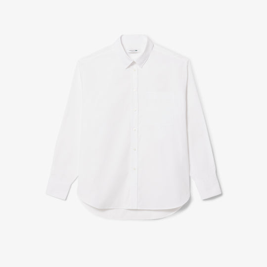 Oversized Cotton Poplin Shirt - CF0215