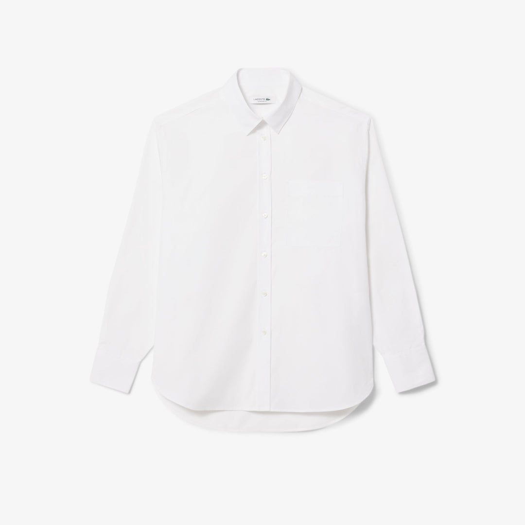 Oversized Cotton Poplin Shirt-CF0215