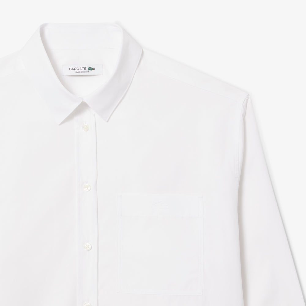 Oversized Cotton Poplin Shirt - CF0215