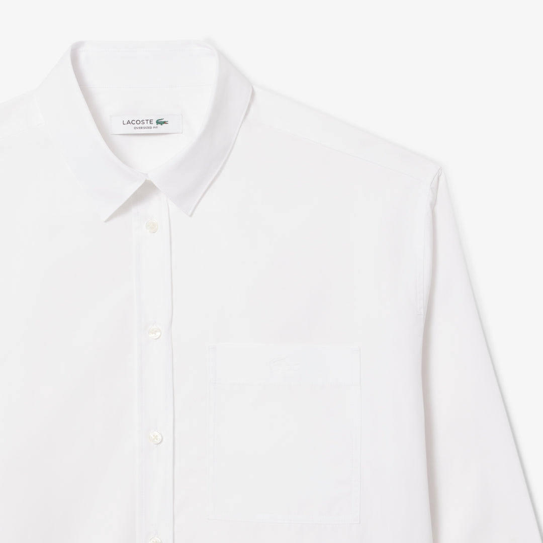 Oversized Cotton Poplin Shirt - CF0215