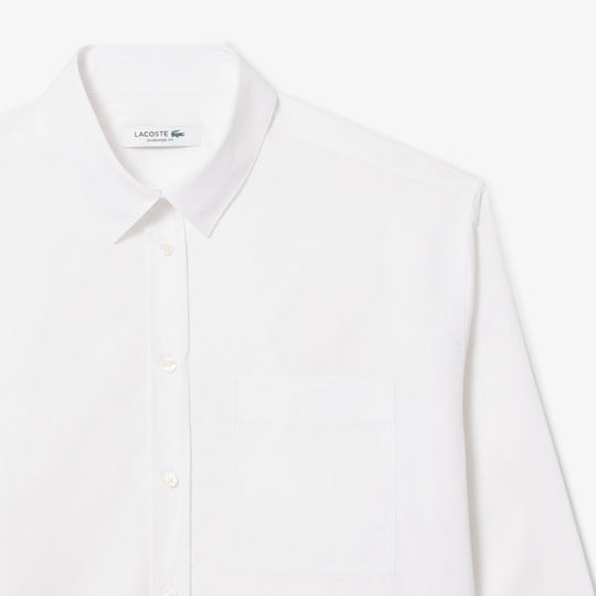 Oversized Cotton Poplin Shirt-CF0215