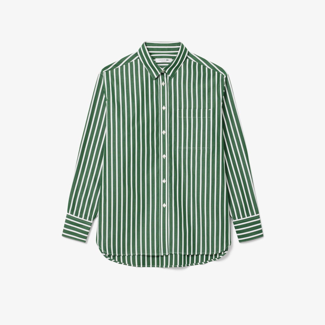 Oversized Cotton Poplin Shirt - CF0215