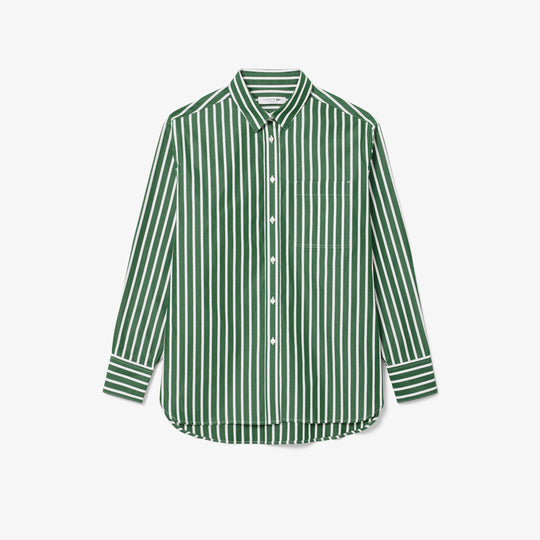 Oversized Cotton Poplin Shirt - CF0215
