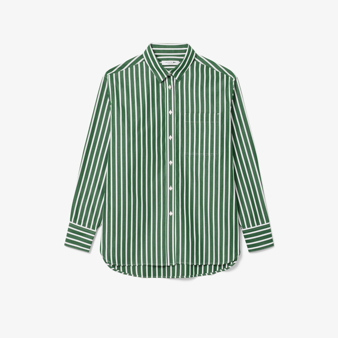 Oversized Cotton Poplin Shirt-CF0215