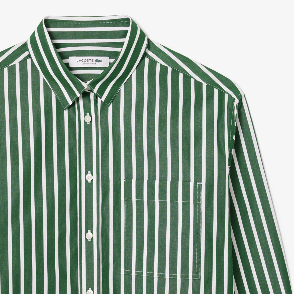Oversized Cotton Poplin Shirt - CF0215