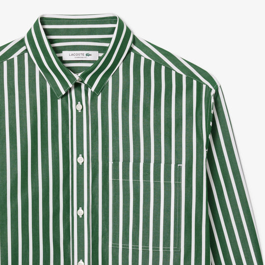 Oversized Cotton Poplin Shirt-CF0215