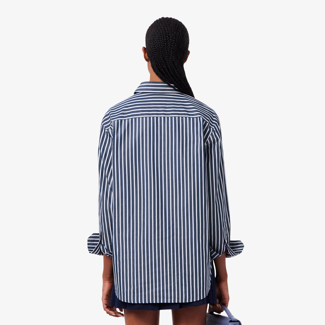 Oversized Cotton Poplin Shirt - CF0215