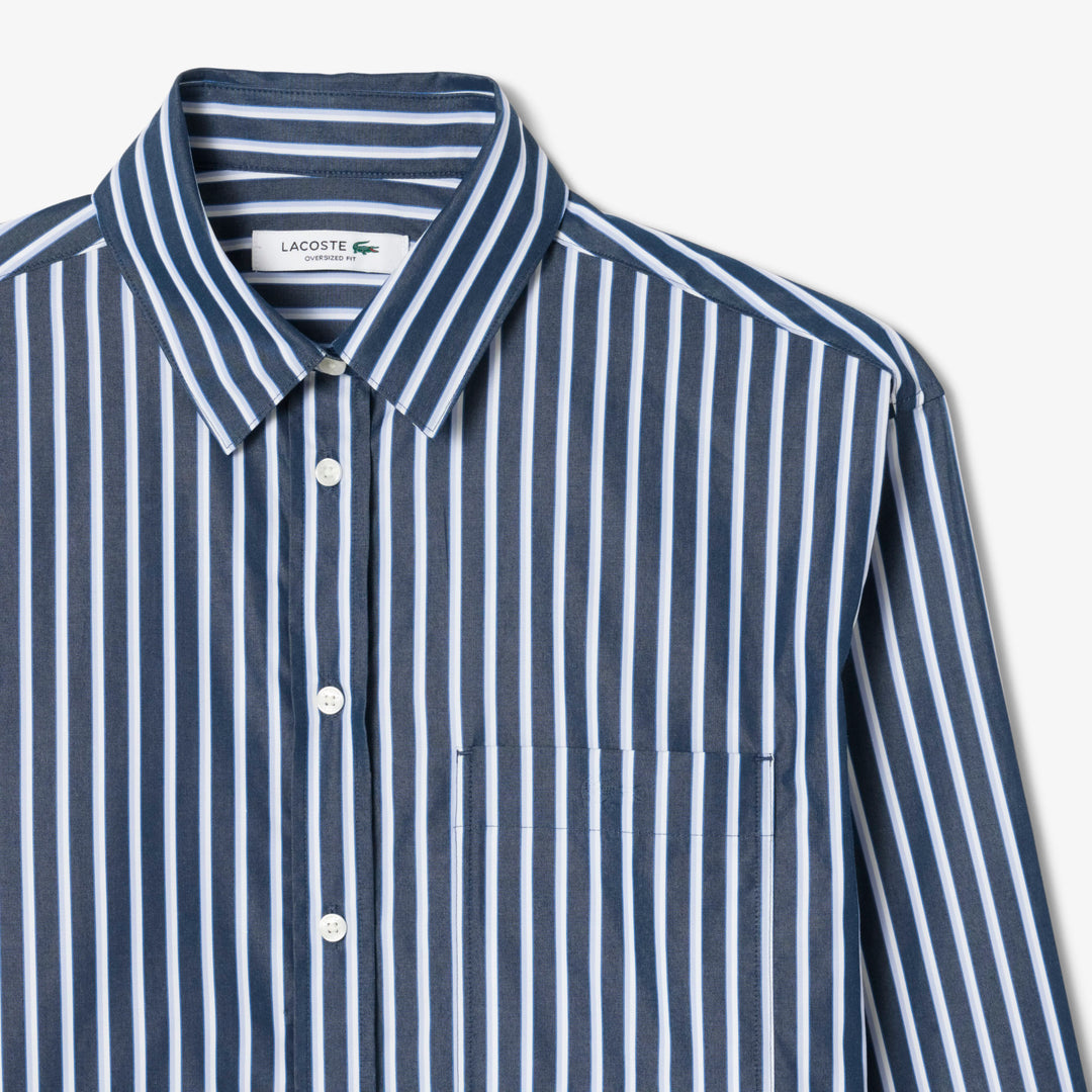 Oversized Cotton Poplin Shirt - CF0215
