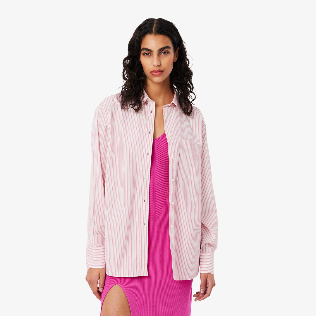 Oversized Cotton Poplin Shirt - CF0215