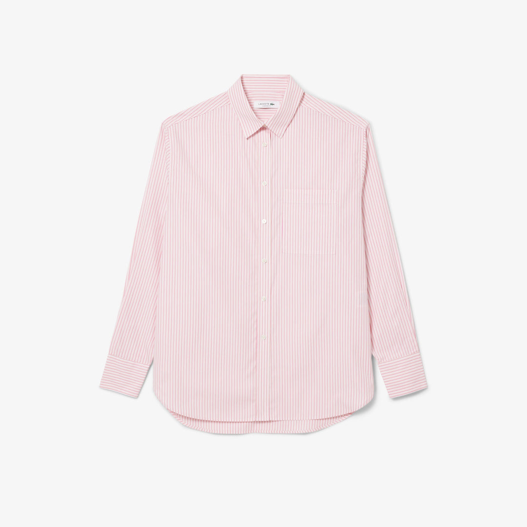 Oversized Cotton Poplin Shirt-CF0215