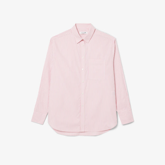 Oversized Cotton Poplin Shirt-CF0215