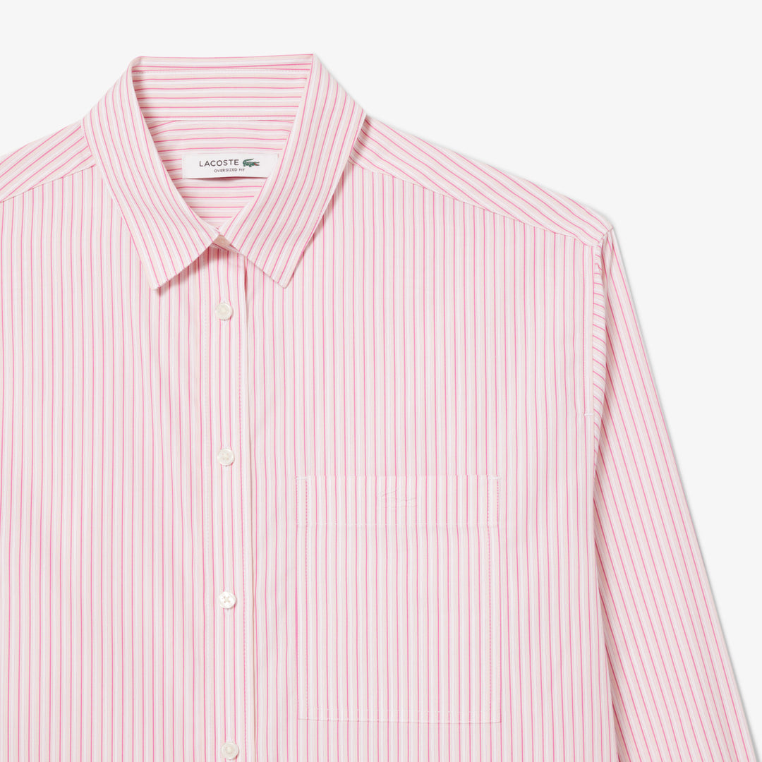 Oversized Cotton Poplin Shirt - CF0215