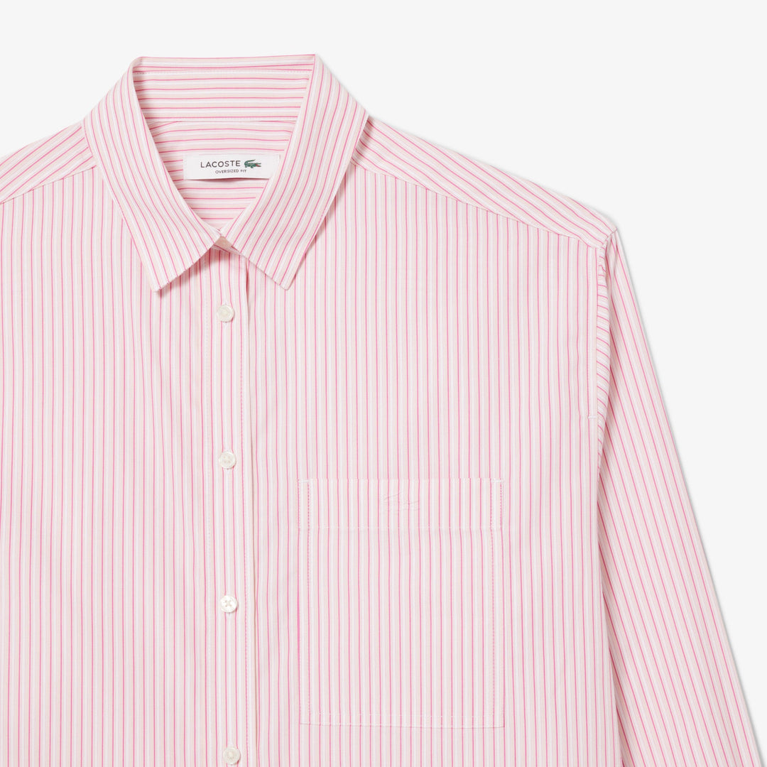 Oversized Cotton Poplin Shirt-CF0215