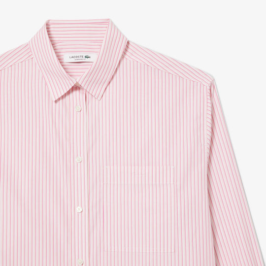 Oversized Cotton Poplin Shirt-CF0215