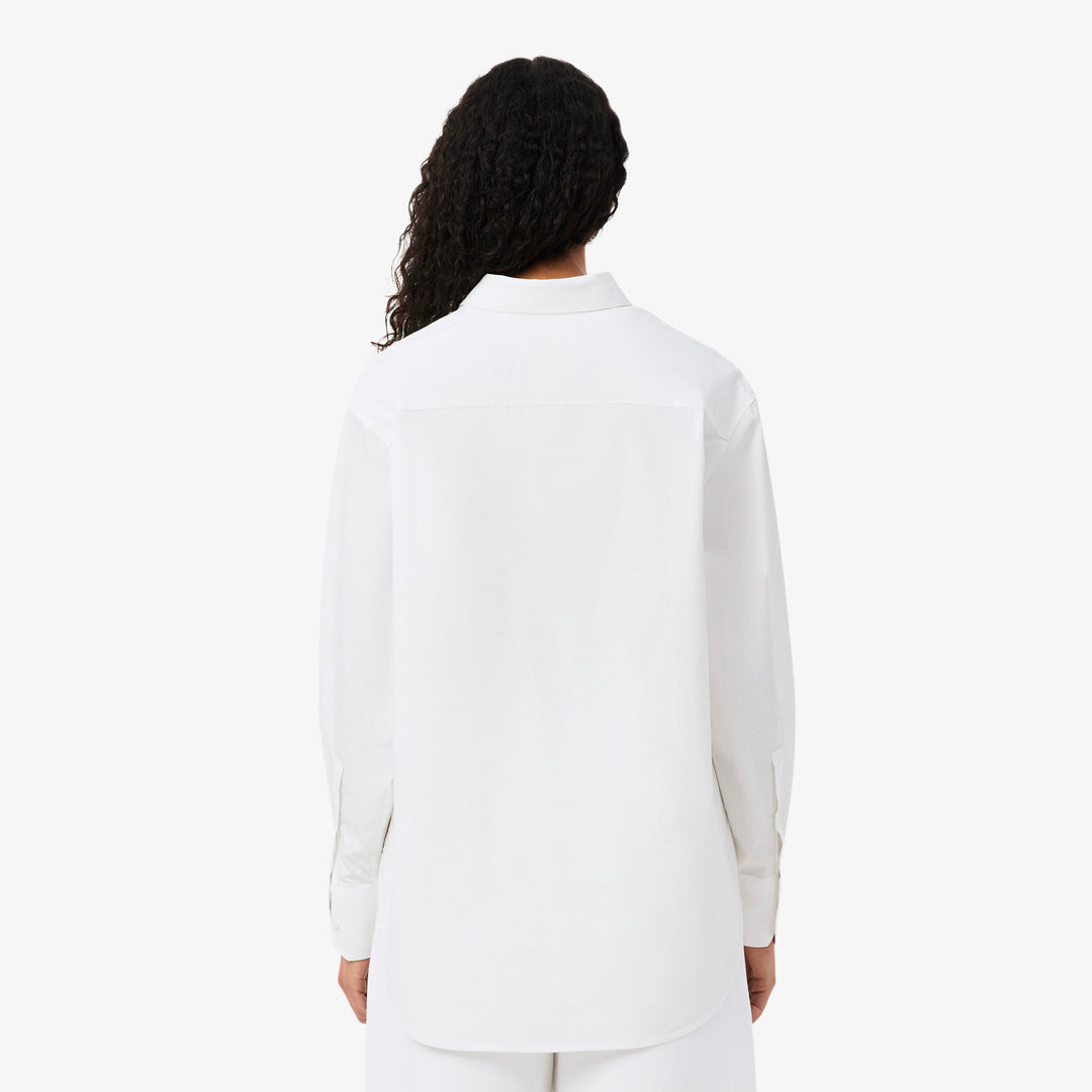 Oversized Cotton Poplin Shirt - CF1054