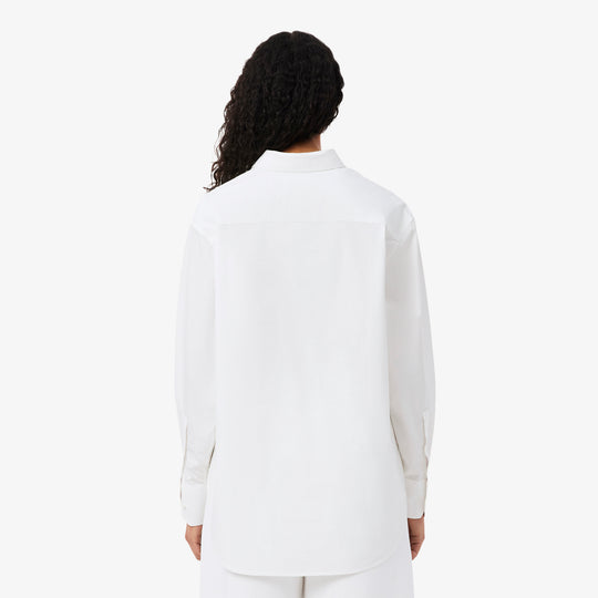 Oversized Cotton Poplin Shirt - CF1054
