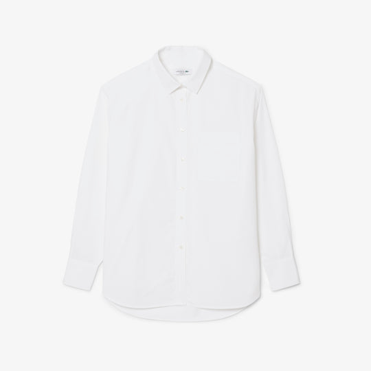 Oversized Cotton Poplin Shirt - CF1054