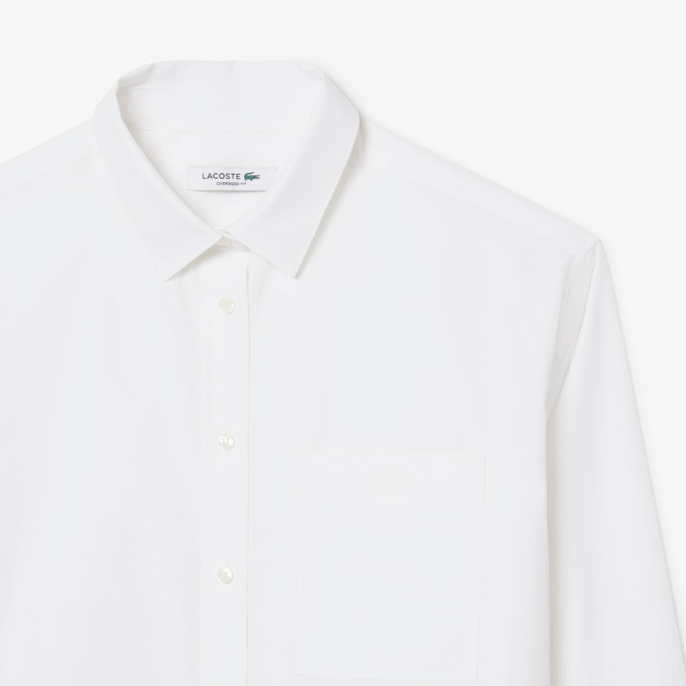 Oversized Cotton Poplin Shirt - CF1054