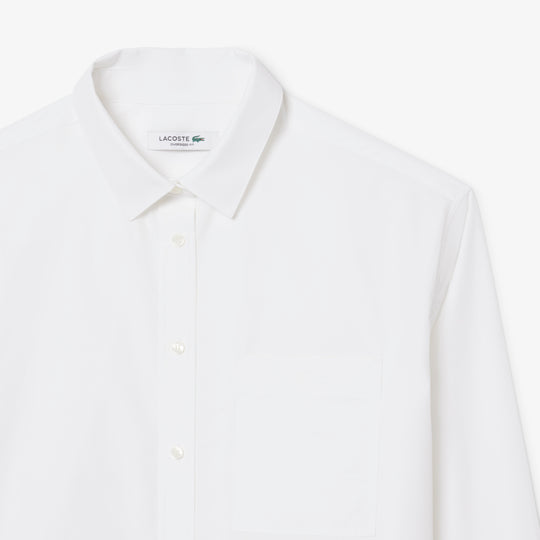 Oversized Cotton Poplin Shirt - CF1054