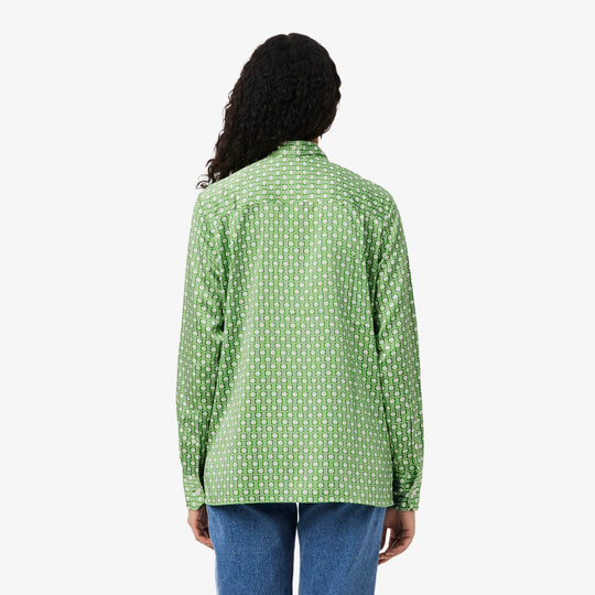 Regular Fit Removable Tie Collar Shirt - CF2626