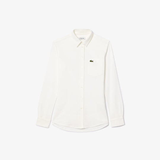 Slim Fit Piqué Pocket Accent Shirt - CF3264