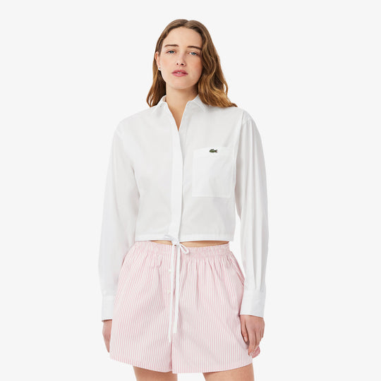 Oversized Adjustable Poplin Shirt - CF9844