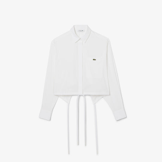 Oversized Adjustable Poplin Shirt - CF9844