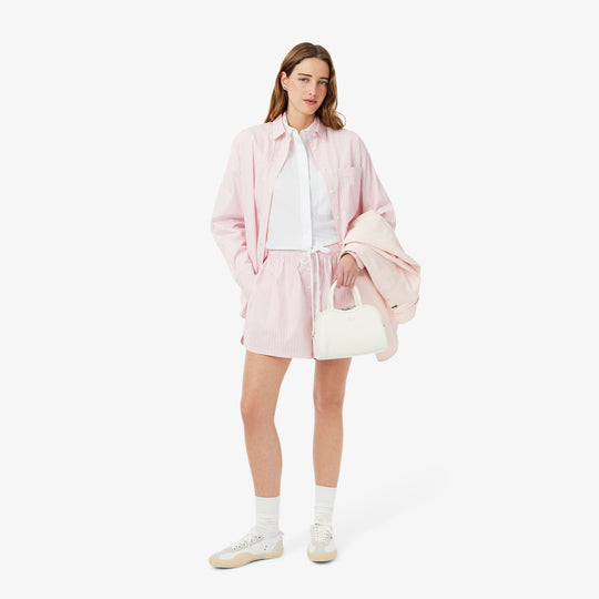 Oversized Adjustable Poplin Shirt - CF9844