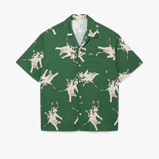Relaxed Fit René Lacoste Print Shirt - CH0113