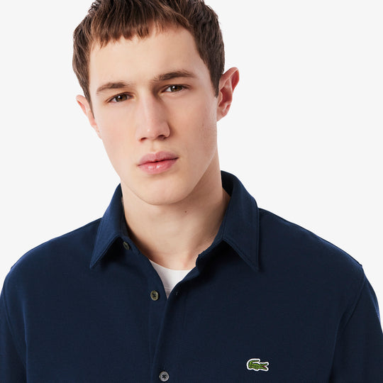 Slim Fit Cotton Pique Shirt - CH0214