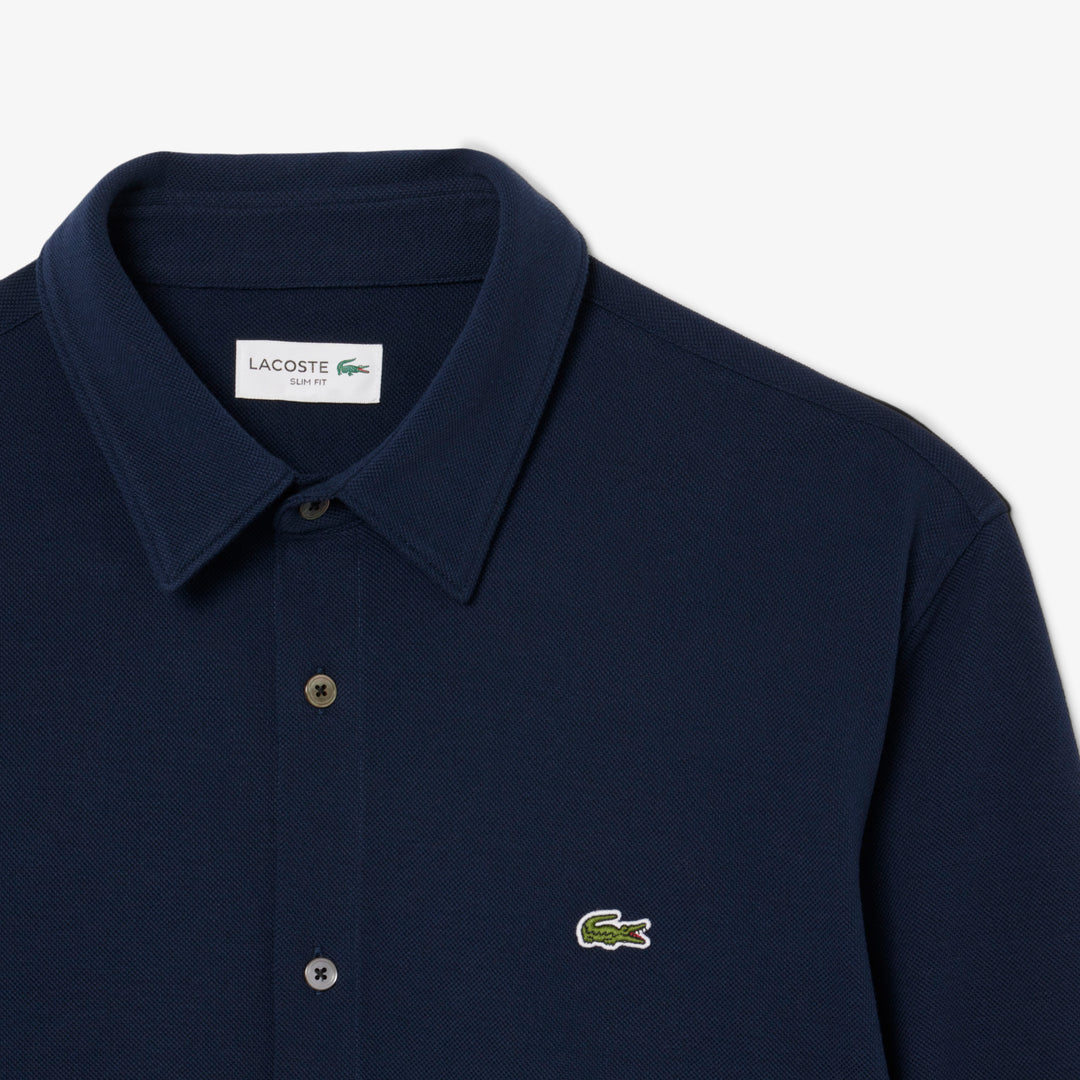 Slim Fit Cotton Pique Shirt - CH0214