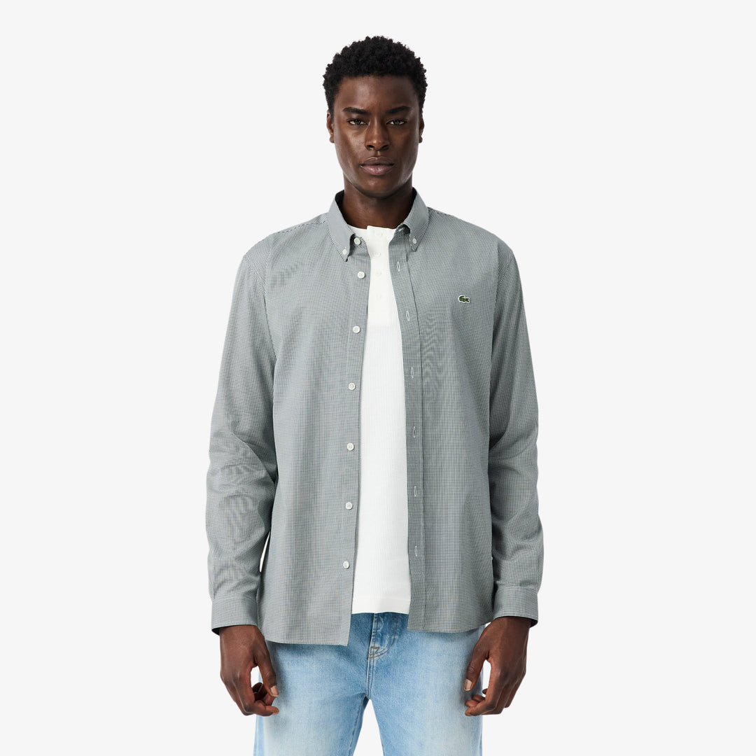 Regular Fit Checked Cotton Shirt - CH2433