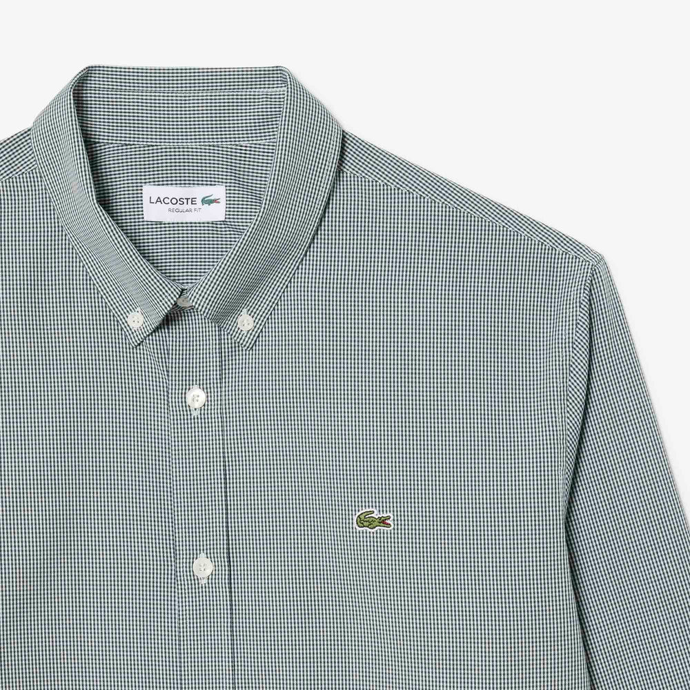 Regular Fit Checked Cotton Shirt - CH2433