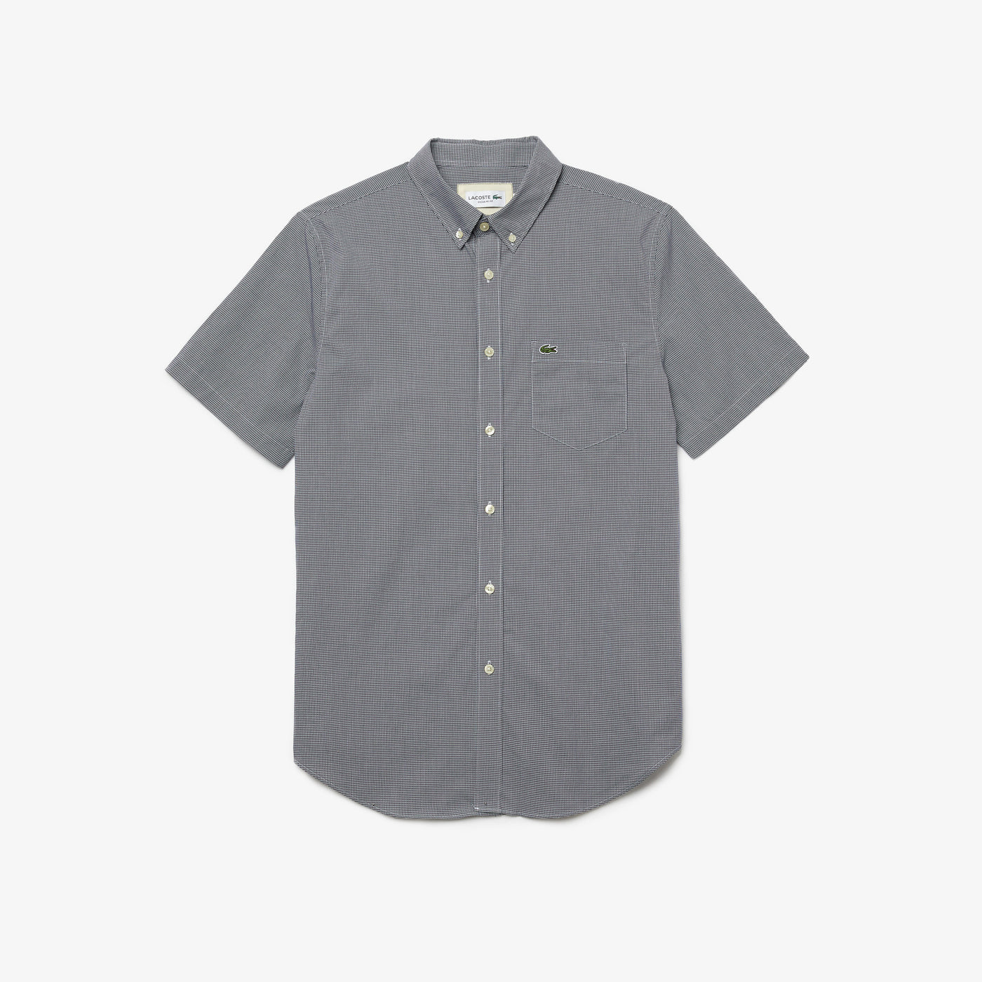Shop The Latest Collection Of Lacoste Men'S Regular Fit Gingham Check Shirt - Ch2879 In Lebanon