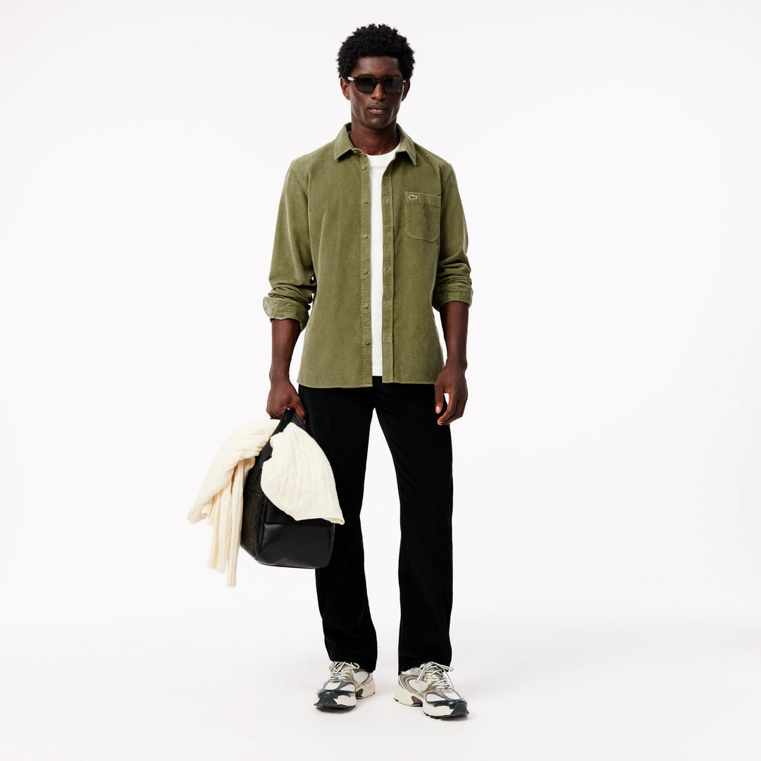 Regular Fit Velour Shirt - CH3346