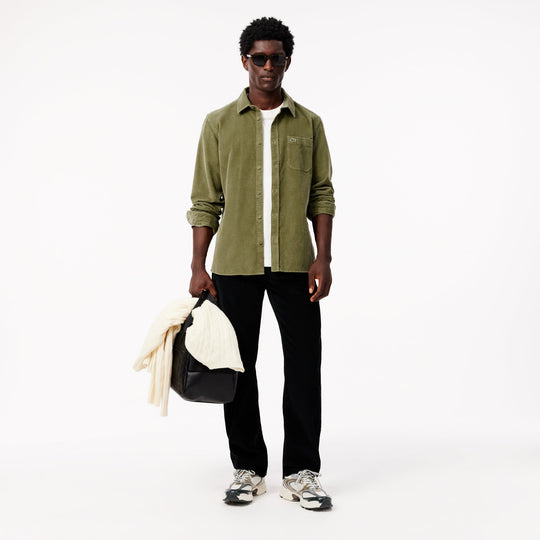 Regular Fit Velour Shirt - CH3346