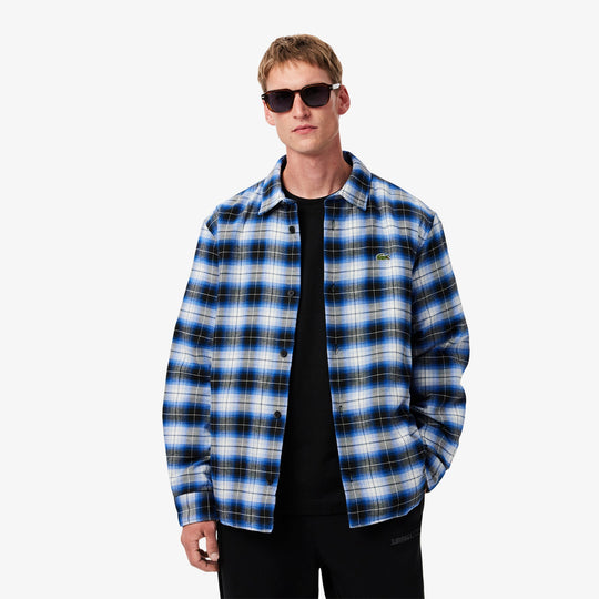 Oversized Plaid Overshirt - CH3499