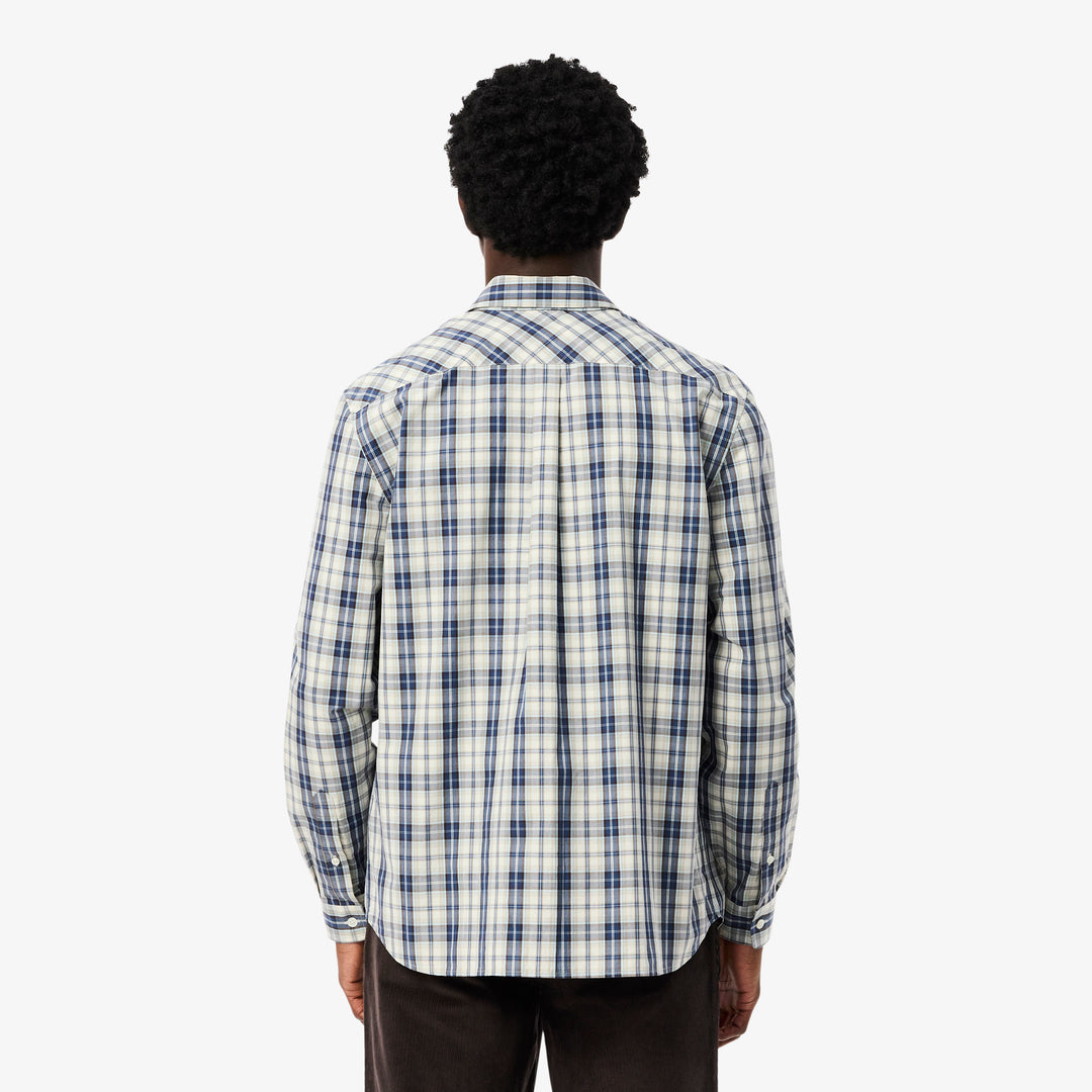Regular Fit Poplin Plaid Shirt - CH5085