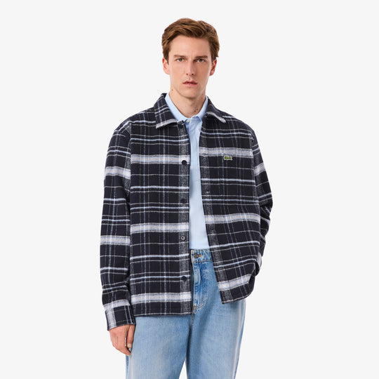 Cotton Plaid Overshirt - CH5099