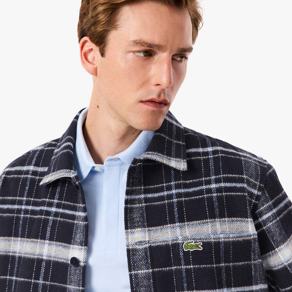 Cotton Plaid Overshirt - CH5099